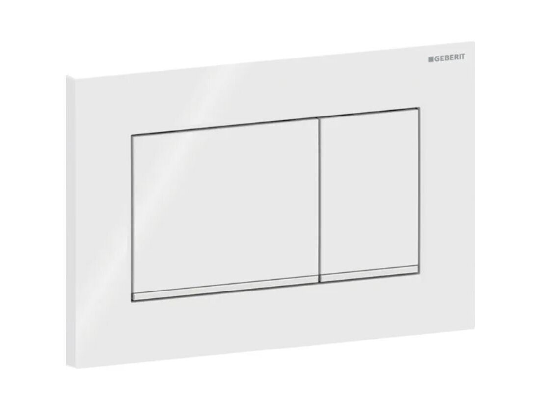 Geberit Sigma20 kampuotas dviejų kiekių vandens nuleidimo mygtukas 115.883 2