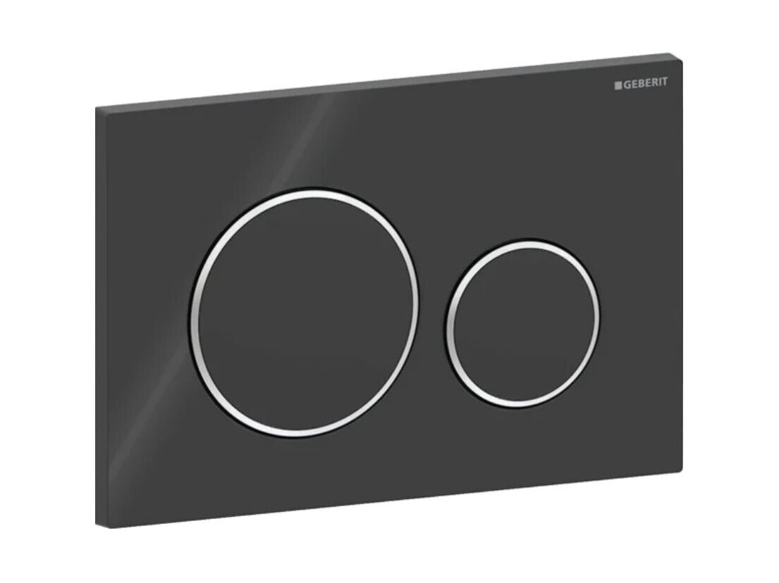 Geberit Sigma20 apvalus dviejų kiekių vandens nuleidimo mygtukas 115.882 6