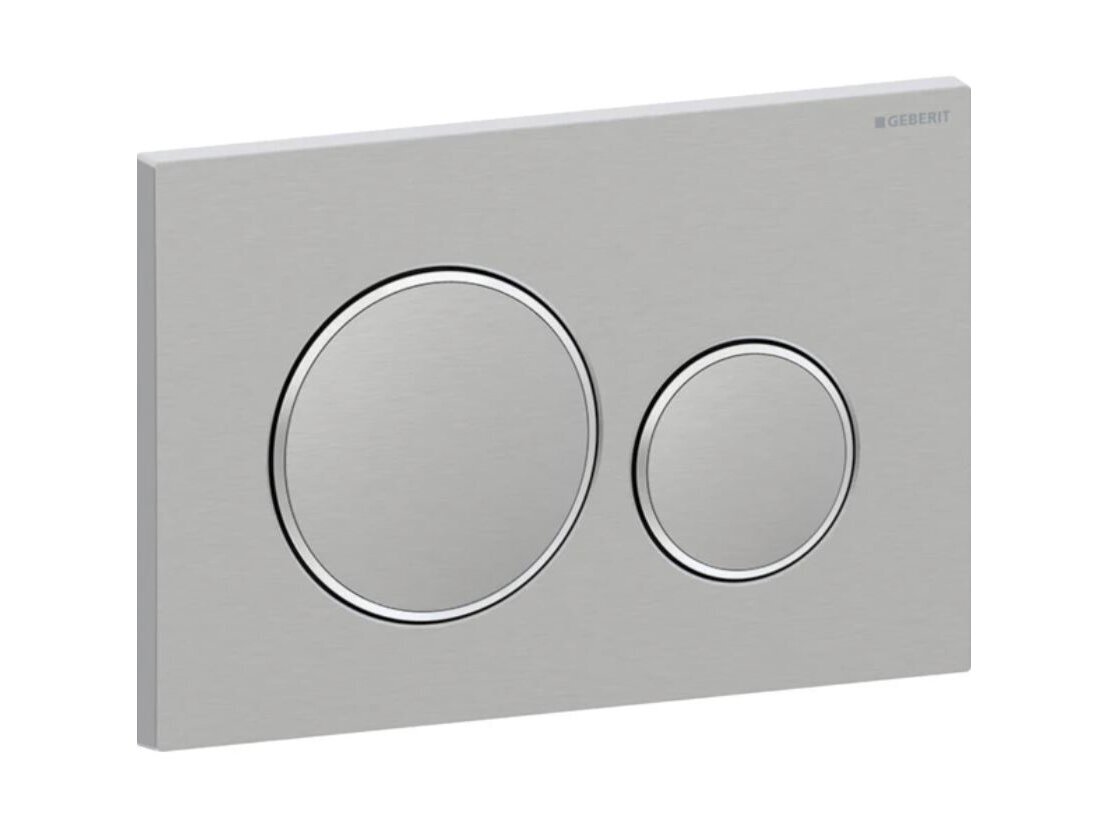 Geberit Sigma20 apvalus dviejų kiekių vandens nuleidimo mygtukas 115.882 13