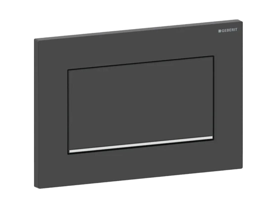Geberit Sigma10 kampuotas vandens nuleidimo mygtukas su Stop-and-Go funkcija ir antivandaliniu tvirtinimu 115.893 4