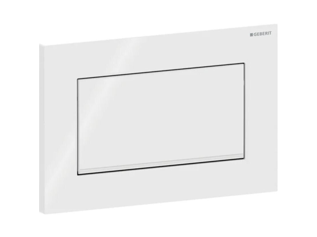Geberit Sigma10 kampuotas vandens nuleidimo mygtukas su Stop-and-Go funkcija ir antivandaliniu tvirtinimu 115.893 1
