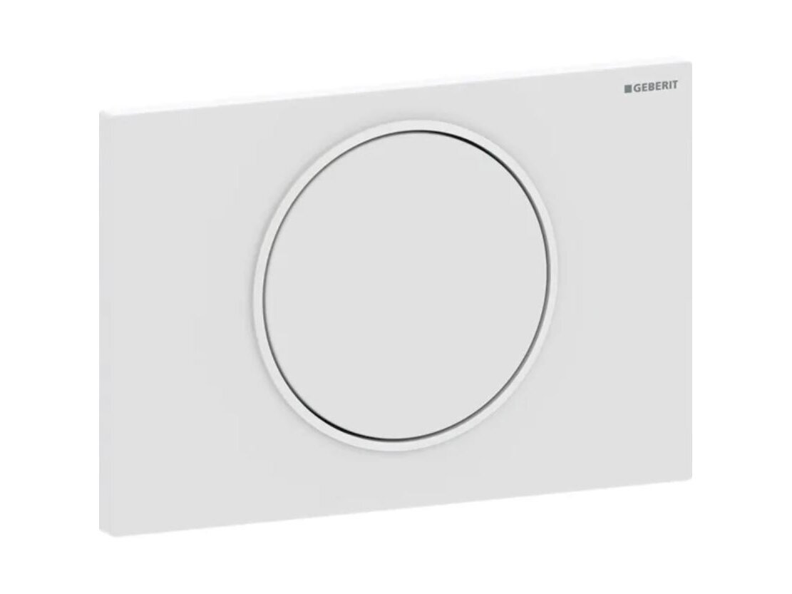 Geberit Sigma10 apvalus vandens nuleidimo mygtukas su Stop-and-Go funkcija 115.758 7