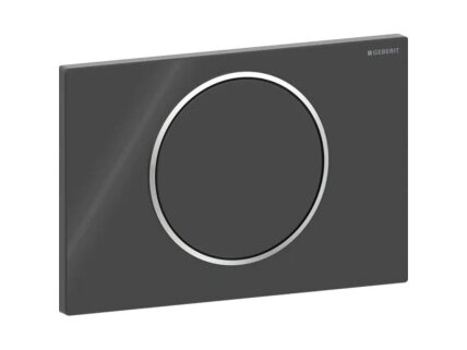 Geberit Sigma10 apvalus vandens nuleidimo mygtukas su Stop-and-Go funkcija 115.758 5