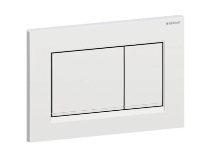Geberit Sigma20 kampuotas dviejų kiekių vandens nuleidimo mygtukas 115.883 8