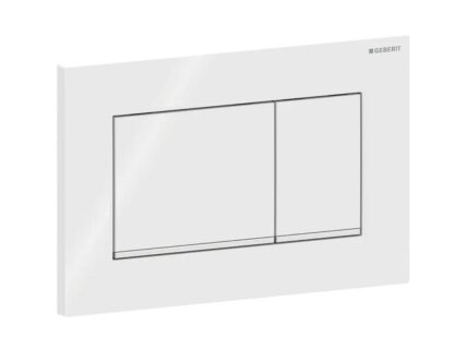 Geberit Sigma20 kampuotas dviejų kiekių vandens nuleidimo mygtukas 115.883 2