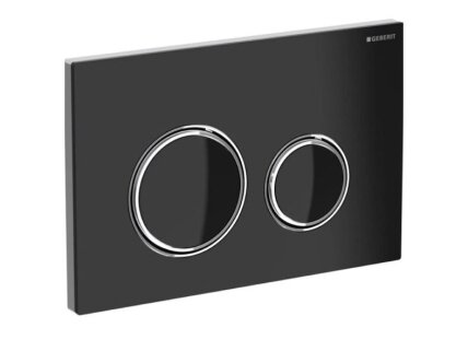 Geberit Sigma50 chromuotas dviejų kiekių vandens nuleidimo mygtukas 115.884 9