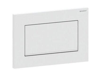 Geberit Sigma10 kampuotas vandens nuleidimo mygtukas su Stop-and-Go funkcija ir antivandaliniu tvirtinimu 115.893 3
