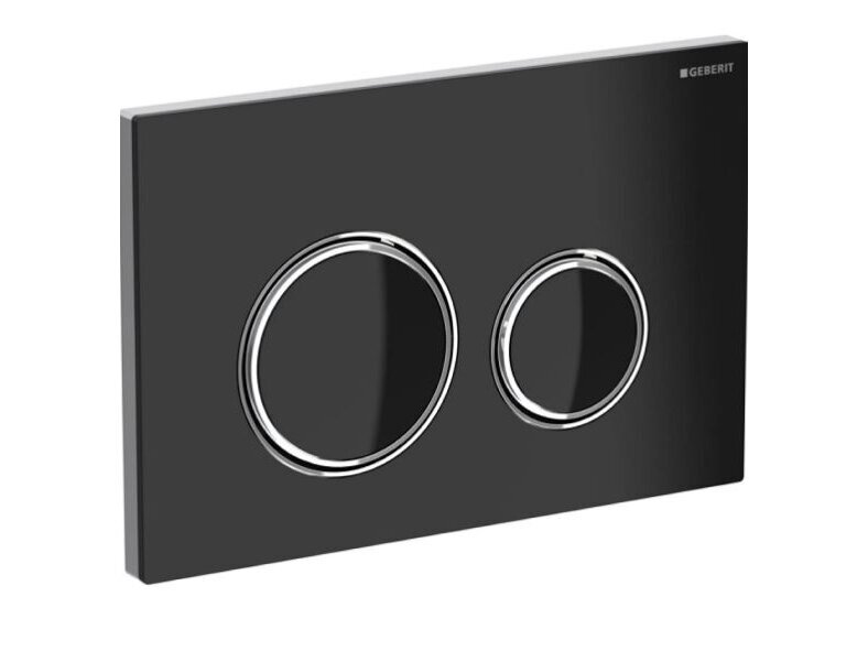 Geberit Sigma50 chromuotas dviejų kiekių vandens nuleidimo mygtukas 115.884 9