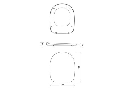 Cersanit ARTECO Soft-Close klozeto dangtis K667-064 1 Cersanit ARTECO Soft-Close klozeto dangtis K667-064 1