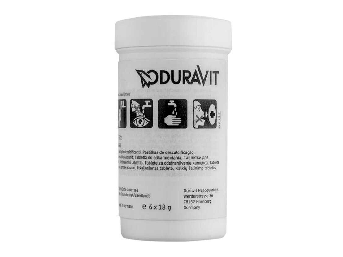 Duravit SensoWash nukalkinimo tabletės 1007250000 Duravit SensoWash nukalkinimo tabletės 1007250000