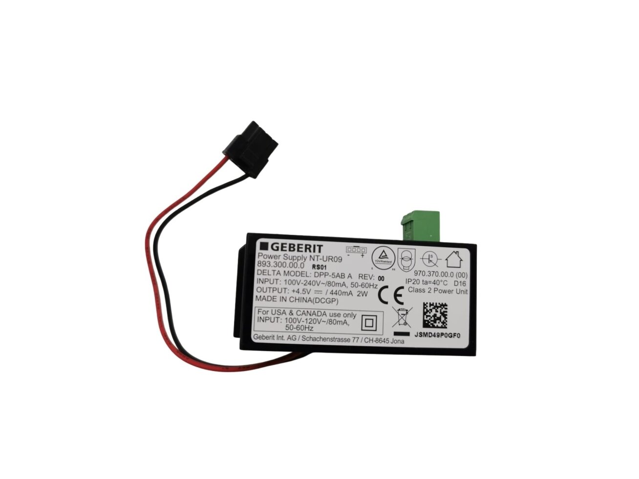 Geberit maitinimo transformatorius 241.944.00.1