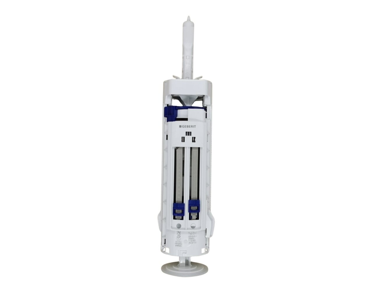 Geberit Type 290 dvigubo nuleidimo mechanizmas pastatomiems WC bakeliams 38.4–52.2 cm 243.321.00.1