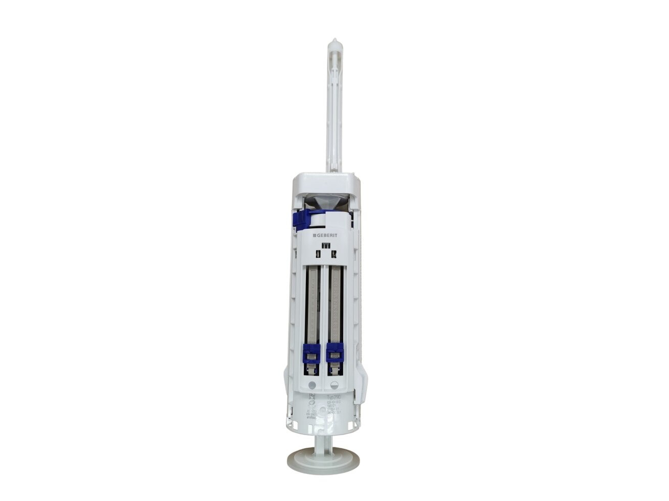 Geberit Type 290 dvigubo nuleidimo mechanizmas pastatomiems WC bakeliams 44.1–57.9 cm 243.430.00.1 Geberit Type 290 dvigubo nuleidimo mechanizmas pastatomiems WC bakeliams 44.1–57.9 cm 243.430.00.1