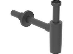 Geberit butelinis sifonas praustuvams, juodas, matinis, d=32mm Geberit butelinis sifonas praustuvams, juodas, matinis, d=32mm