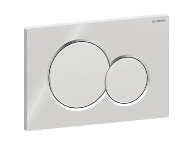 Geberit Sigma01 blizgiai chromuotas-matinis vandens nuleidimo mygtukas 115.770.KA.5