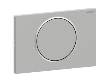 Geberit Sigma10 apvalus nerūdijančio plieno antivandalinis vandens nuleidimo mygtukas 115.787.SN.5