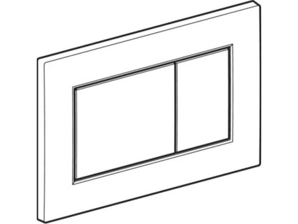 Geberit Sigma01 kampuotas vandens nuleidimo mygtukas 115.660 1 Geberit Sigma01 kampuotas vandens nuleidimo mygtukas 115.660 1