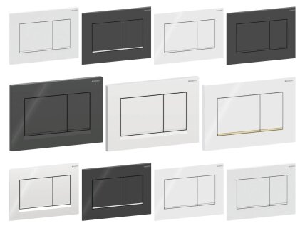 Geberit Sigma20 kampuotas dviejų kiekių vandens nuleidimo mygtukas 115.883