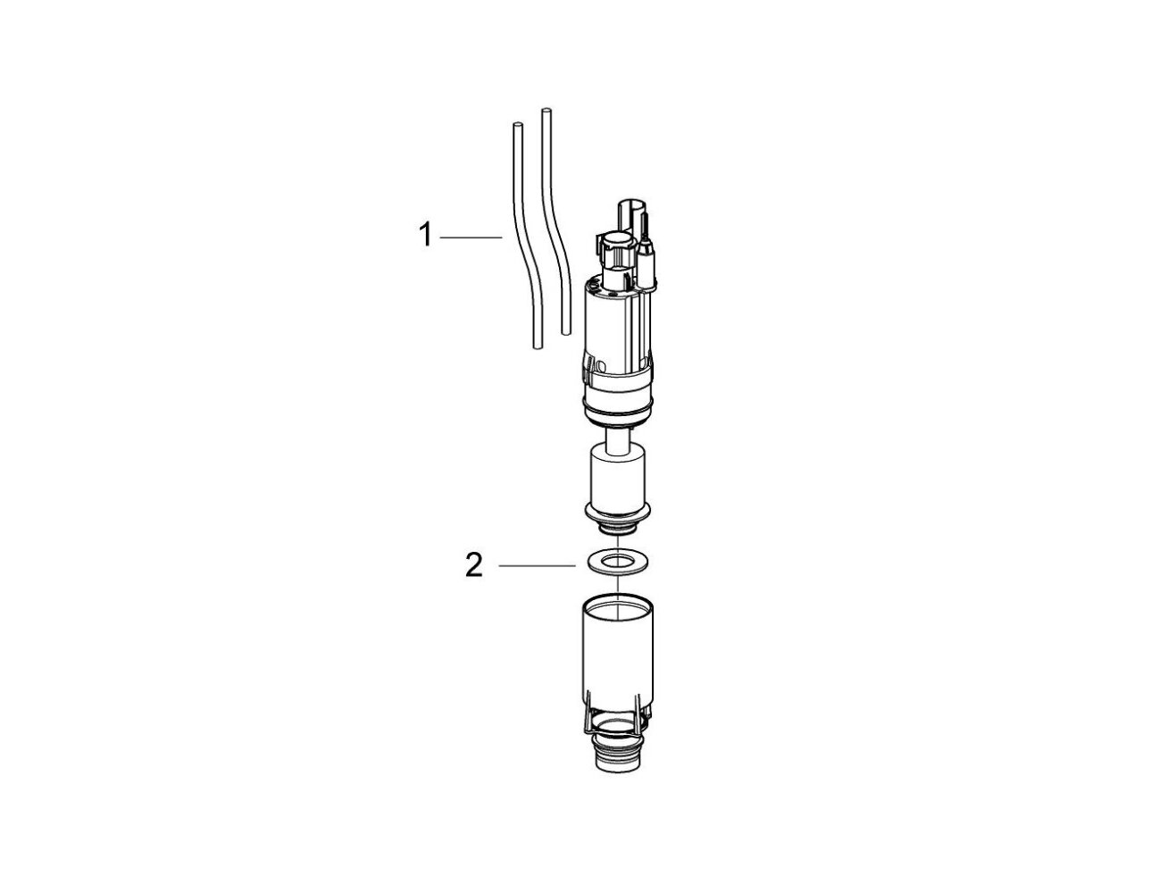Grohe dvigubo nuleidimo mechanizmas 42253000 2