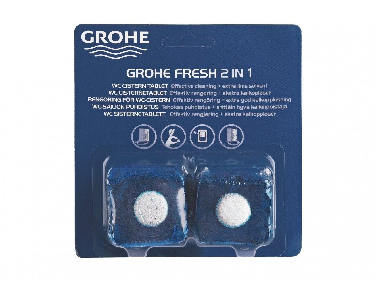 Grohe wc tabletes potinkiniam rėmui