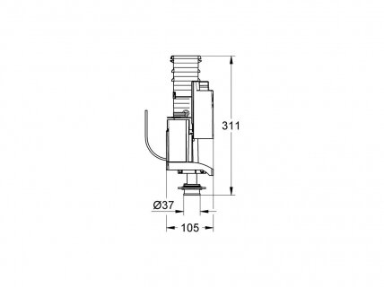 Grohe dvigubo nuleidimo mechanizmas 42320000 1 Grohe dvigubo nuleidimo mechanizmas 42320000 1