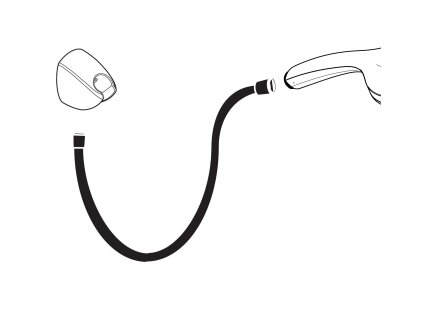 Hansgrohe Isiflex B dušo žarna 125 cm 28272000 2