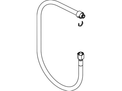 Hansgrohe ištraukiama žarna 92569000 1 Hansgrohe ištraukiama žarna 92569000 1