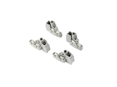Ifo ratukų komplektas Solid dušo kabinai 143x190x2mm (4 vnt.) Z0638880