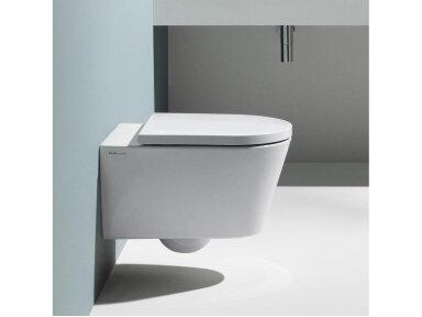 Laufen Kartell WC dangtis su lėtu nusileidimu matinis baltas