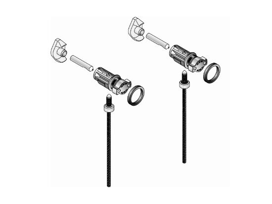 Laufen KARTELL LUA WC tvirtinimo komplektas H8938270000001 1 Laufen KARTELL LUA WC tvirtinimo komplektas H8938270000001 1