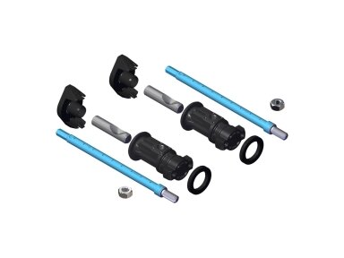 Pakabinamų unitazų ir bidė tvirtinimo komplektas, EasyFit 2.0, 250 mm