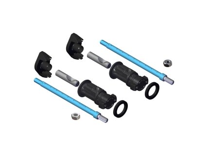 Pakabinamų unitazų ir bidė tvirtinimo komplektas, EasyFit 2.0, 250 mm Pakabinamų unitazų ir bidė tvirtinimo komplektas, EasyFit 2.0, 250 mm