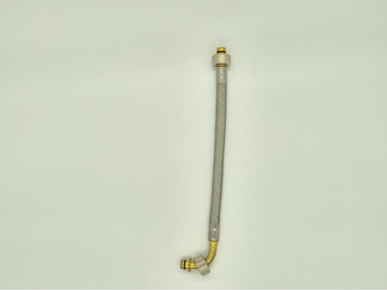 SANIT lanksti žarnelė 225mm 3/8 su 90 laipsniu kampu