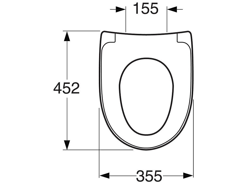 Unitazo dangtis „Nautic 9M26“ - su SC ir QR funkcijomis 9M26S101 2